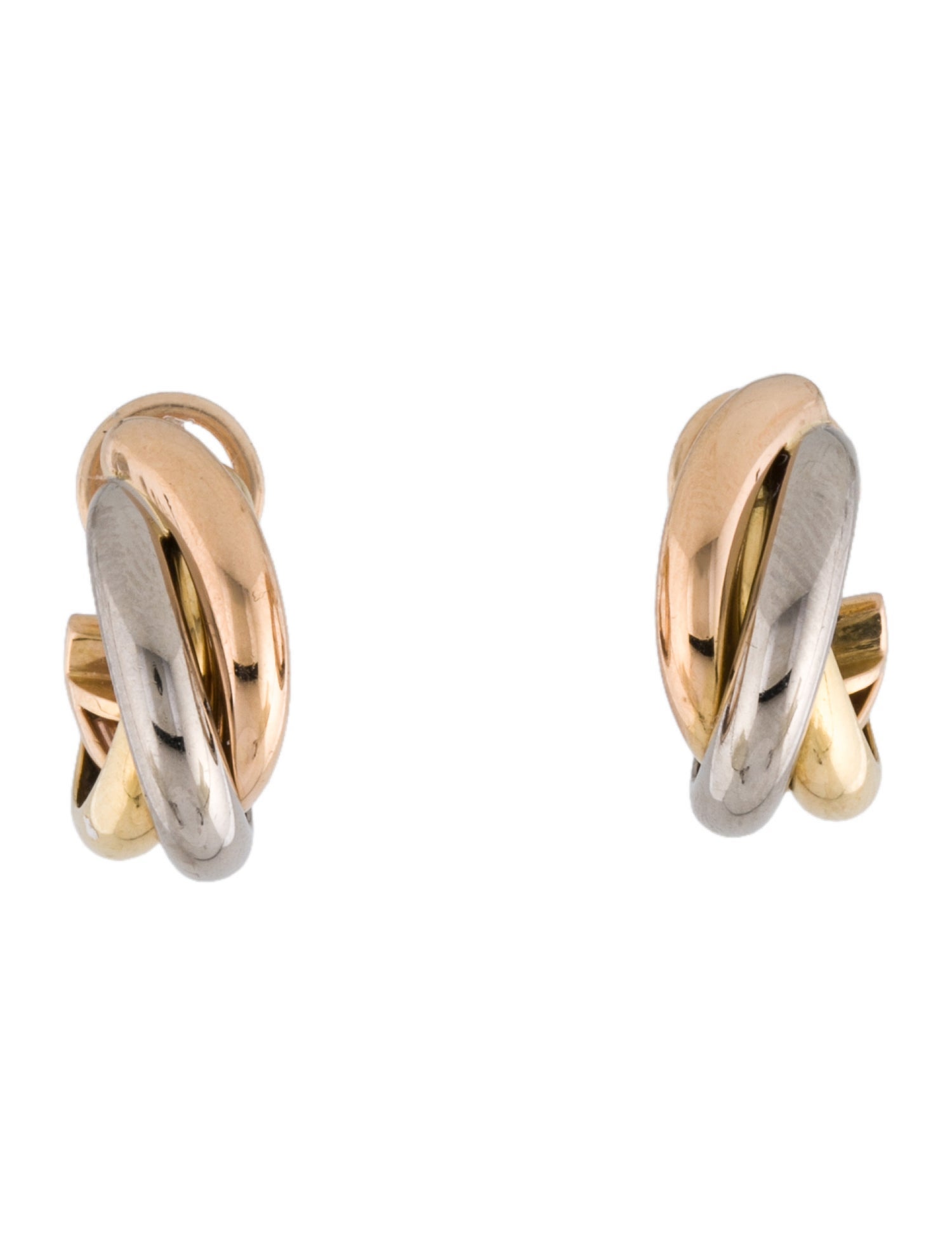 Cartier Trinity Earrings, Classic Model