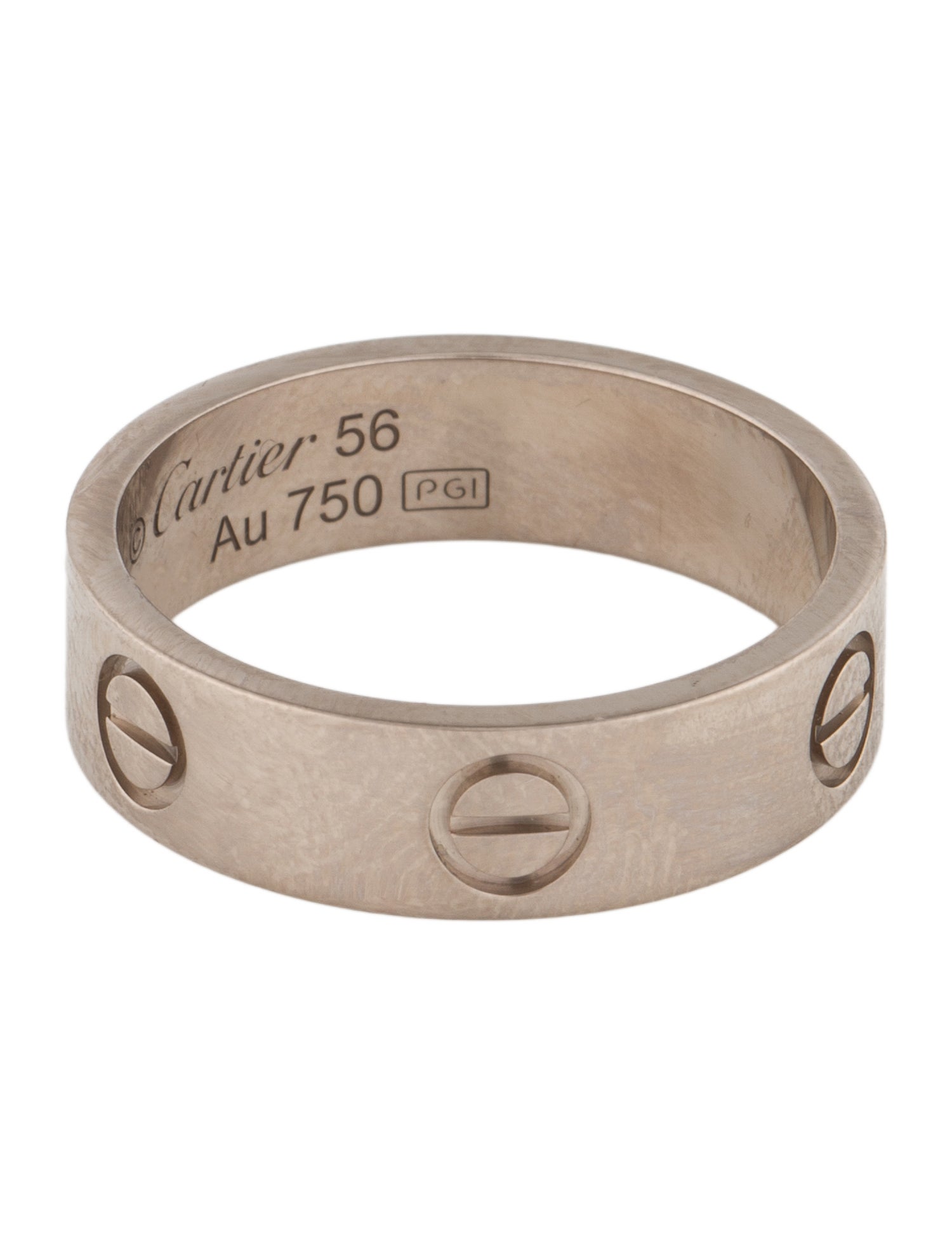 Cartier LOVE Ring, Classic Model