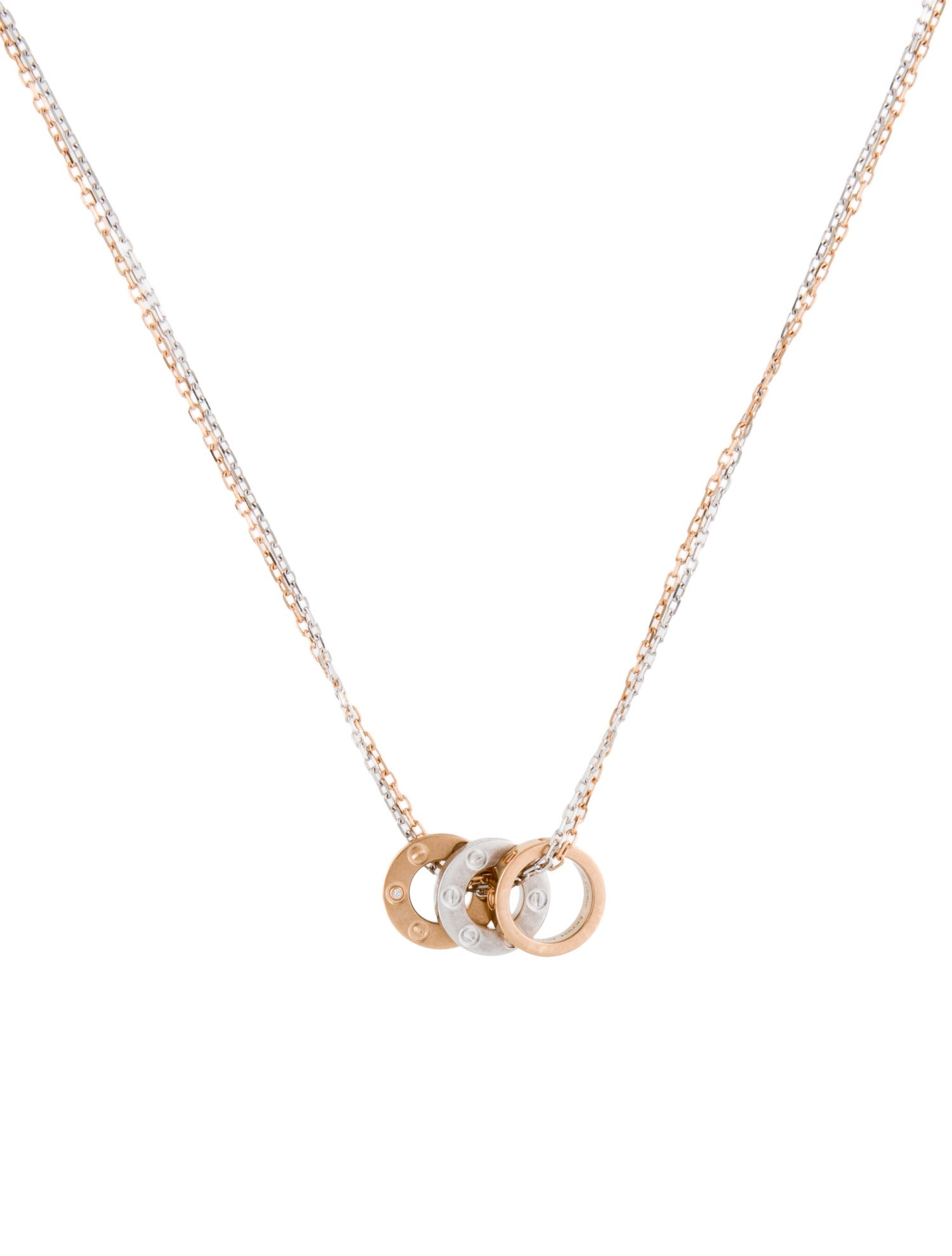 Cartier LOVE Pendant, 6 Diamonds