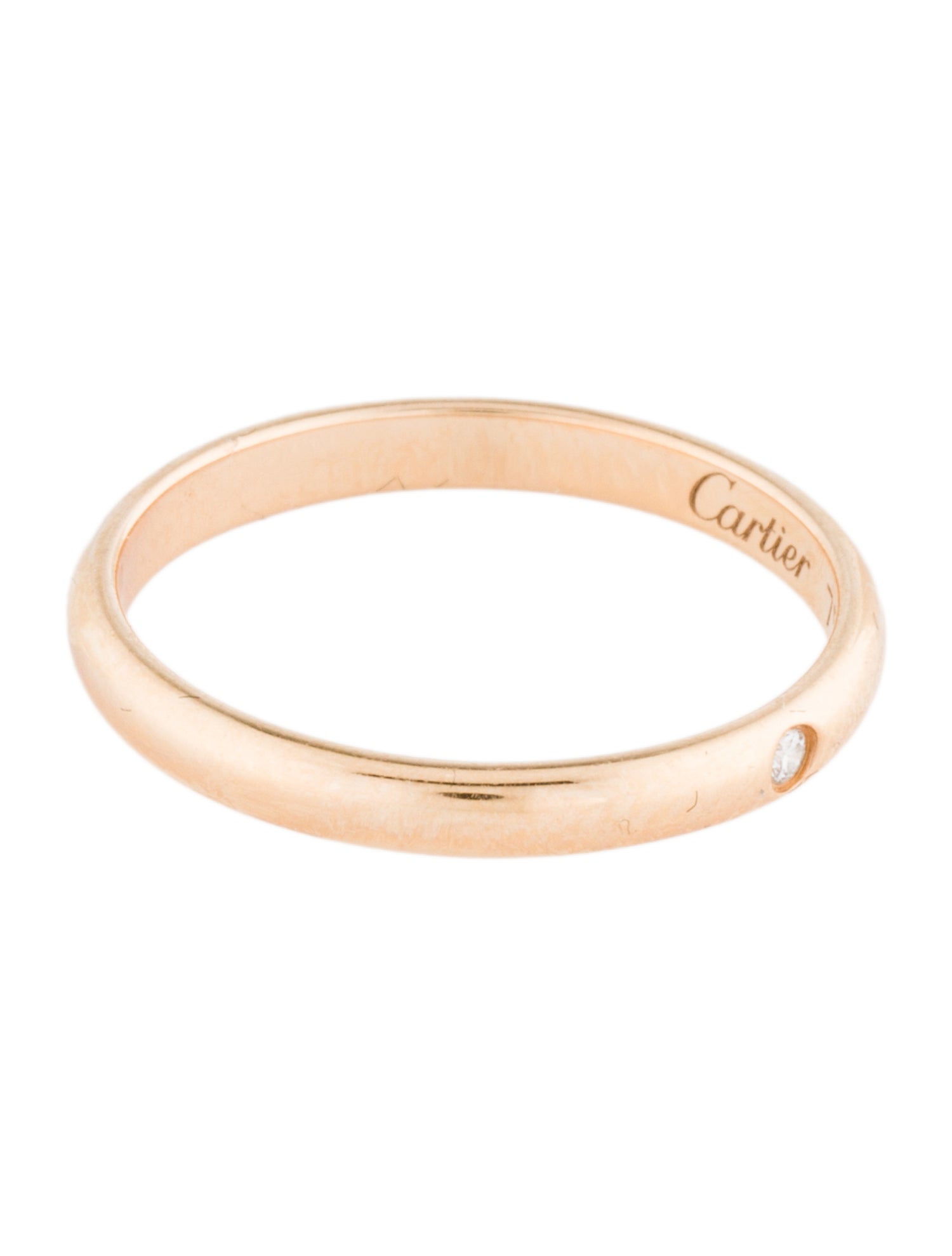 Cartier 1895 Band, One Diamond