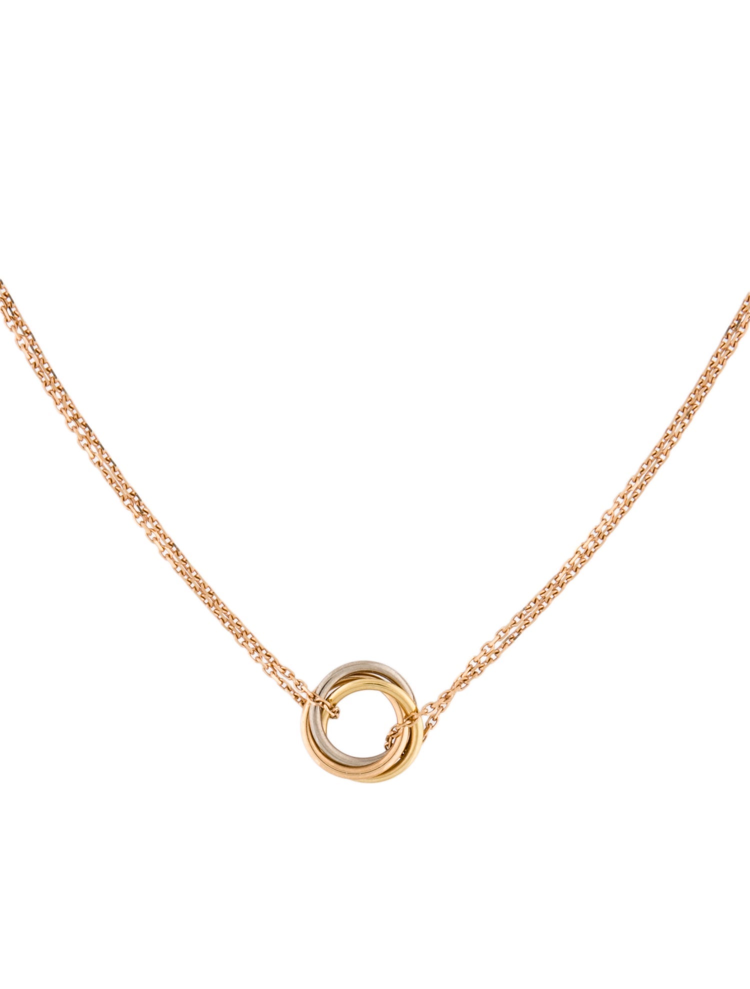 Cartier Trinity Necklace, Mini Model - Pendant Necklace, Necklaces