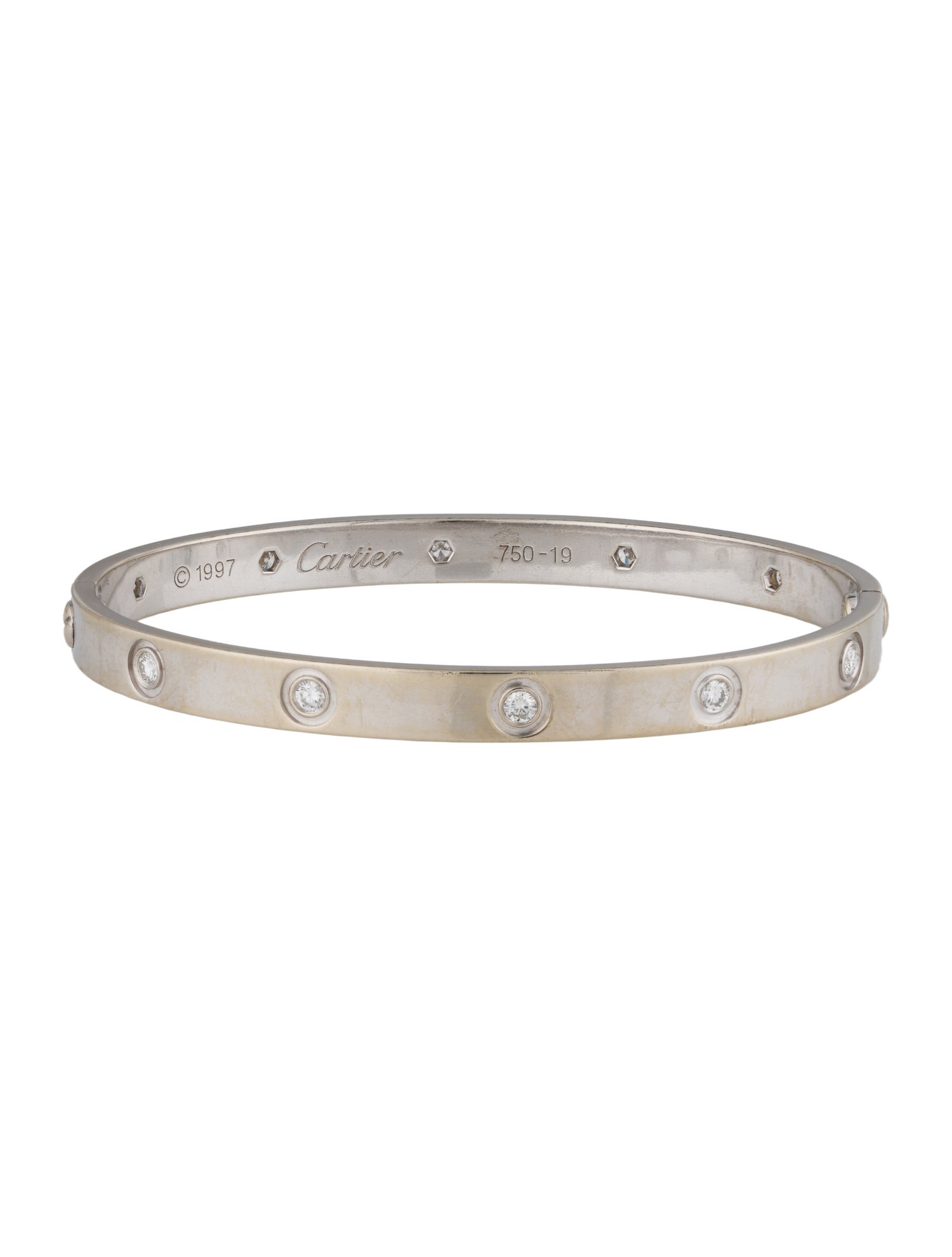 Cartier LOVE Bracelet, 10 Diamond