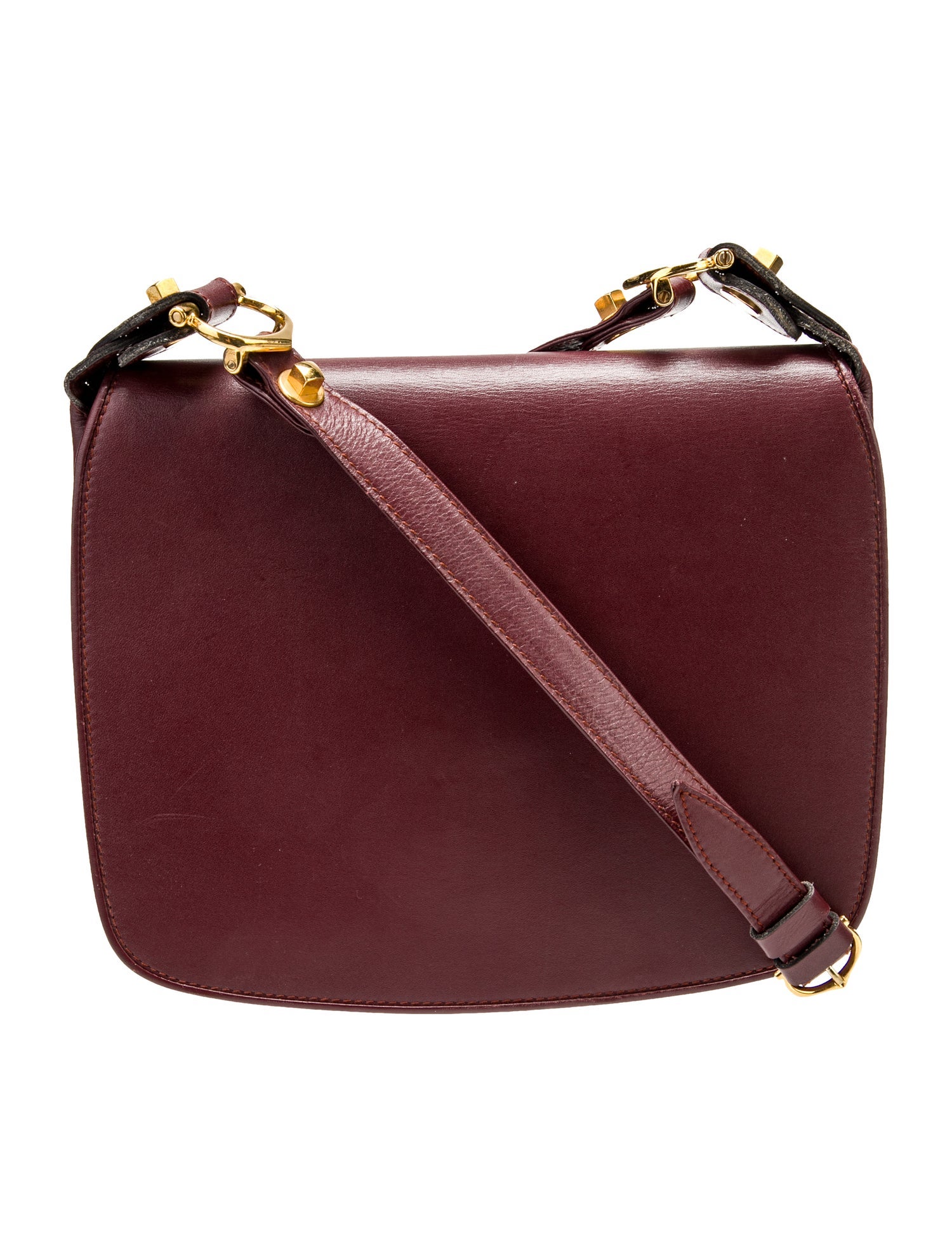 Must de Cartier Leather Crossbody Bag