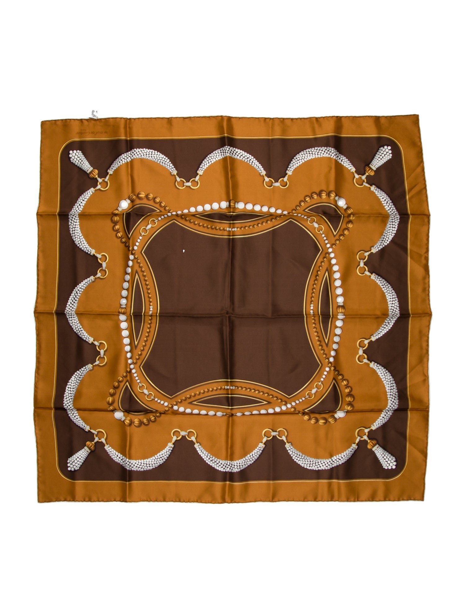 Cartier Silk Printed Scarf