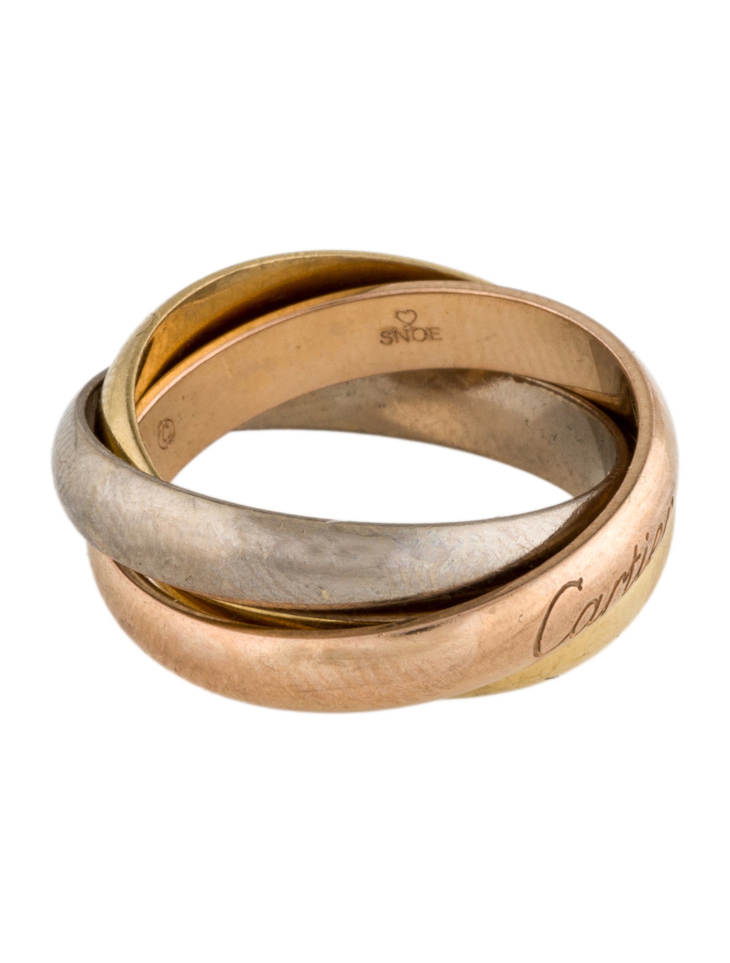 Cartier Vintage Trinity Ring, Classic Model