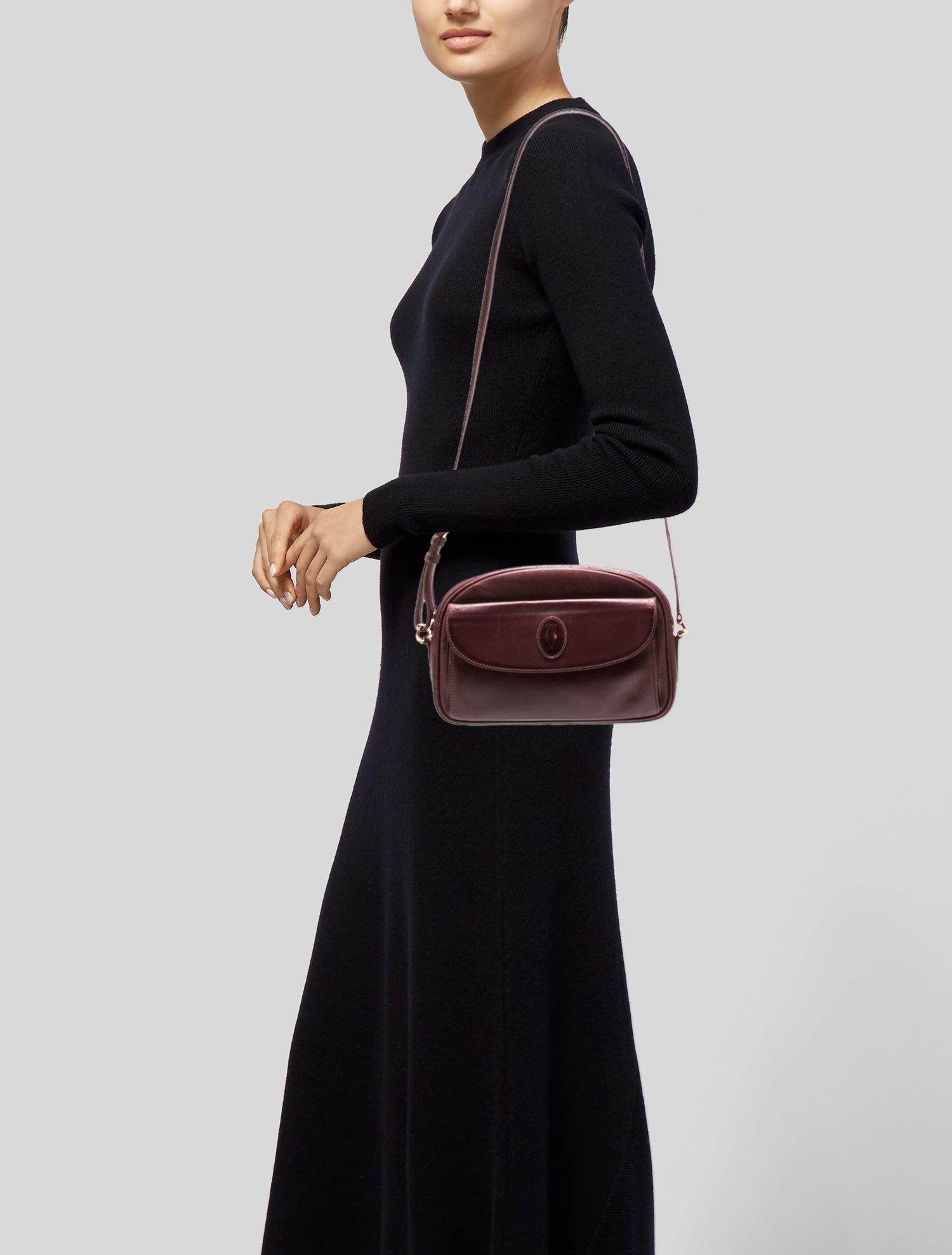 Cartier Leather Crossbody Bag