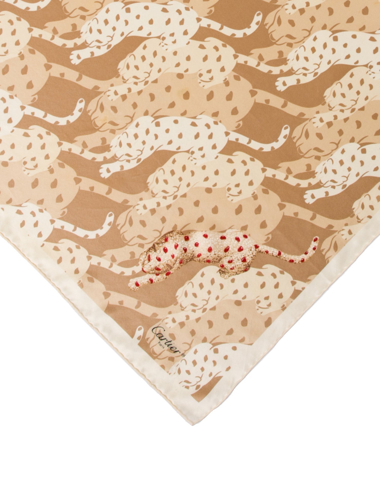 Cartier Silk Printed Scarf