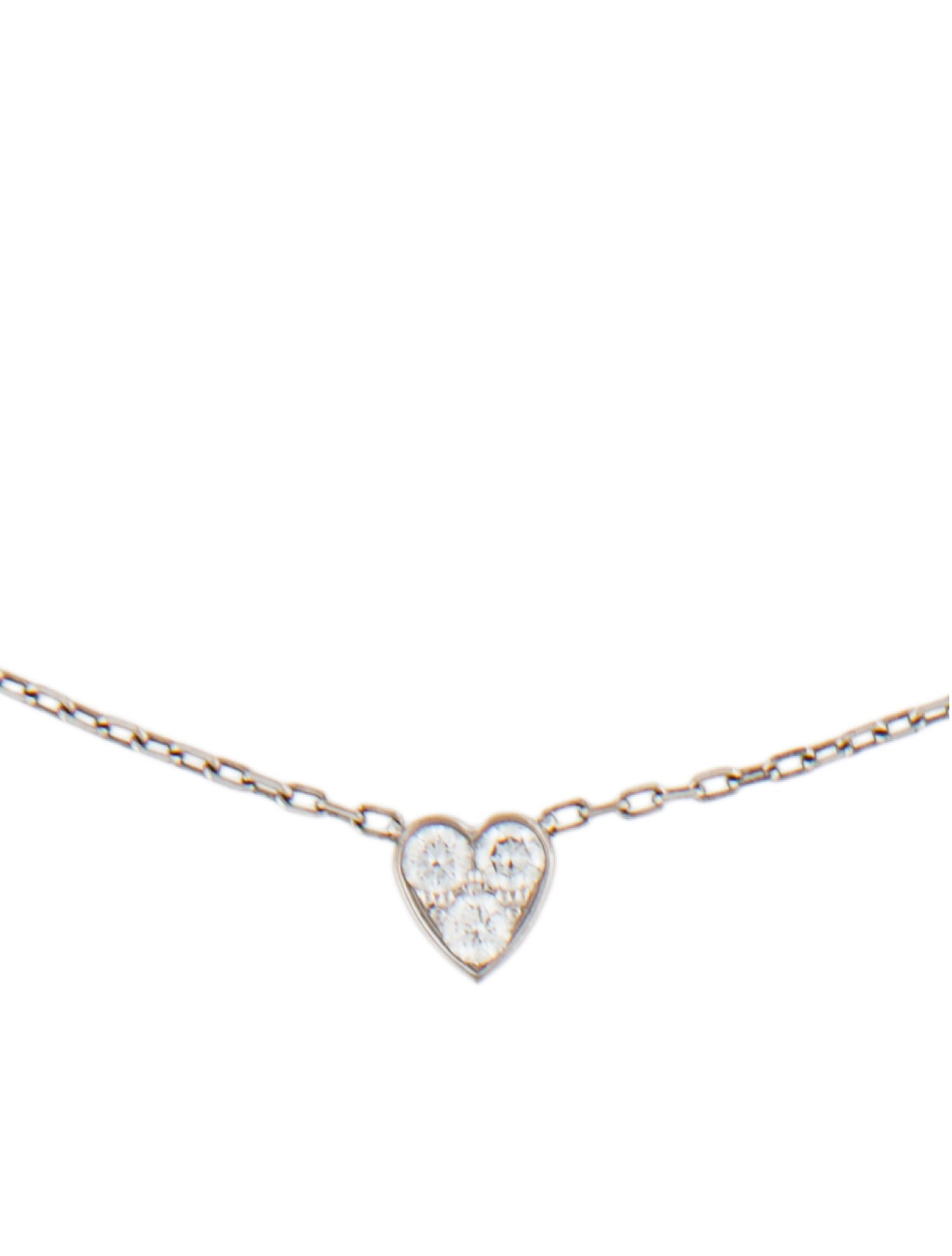 Cartier Etincelle de Cartier Heart Pendant Necklace
