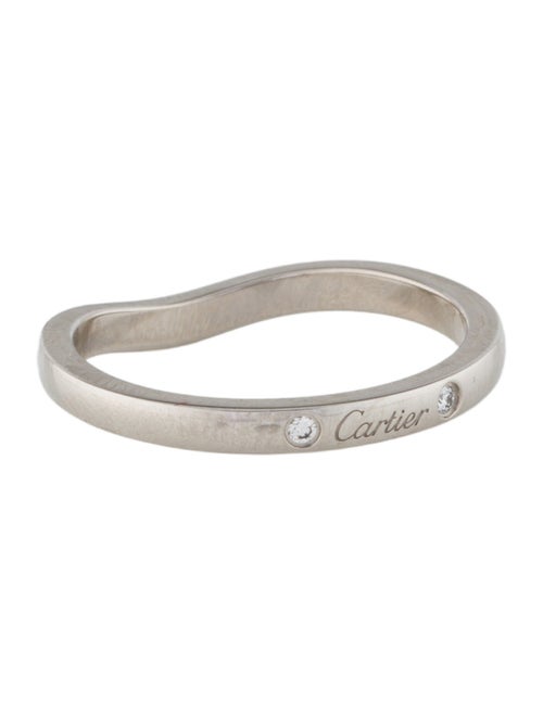 Cartier Ballerine Wedding Band, 3 Diamonds
