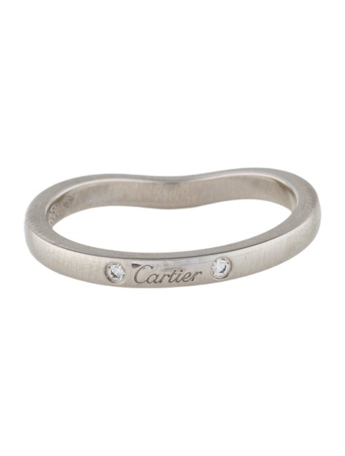 Cartier Ballerine Wedding Band, 3 Diamonds