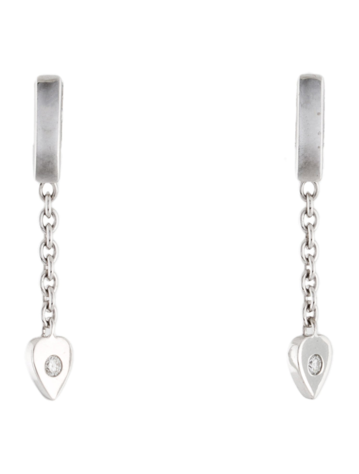 Cartier Mon Amor Heart Drop Earrings