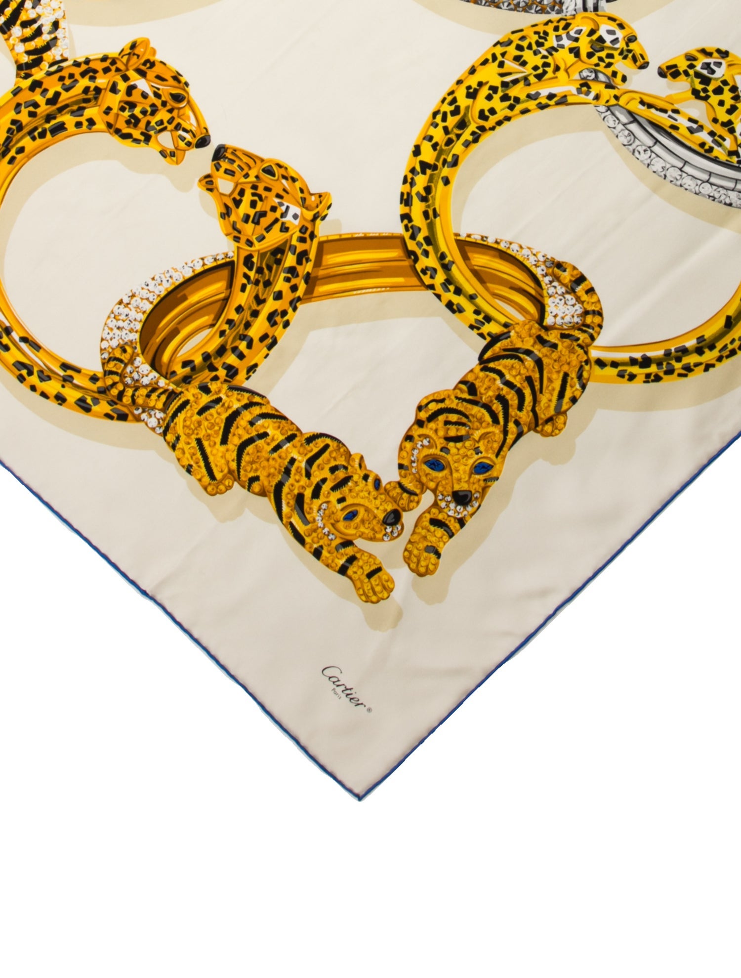 Cartier Silk Printed Scarf