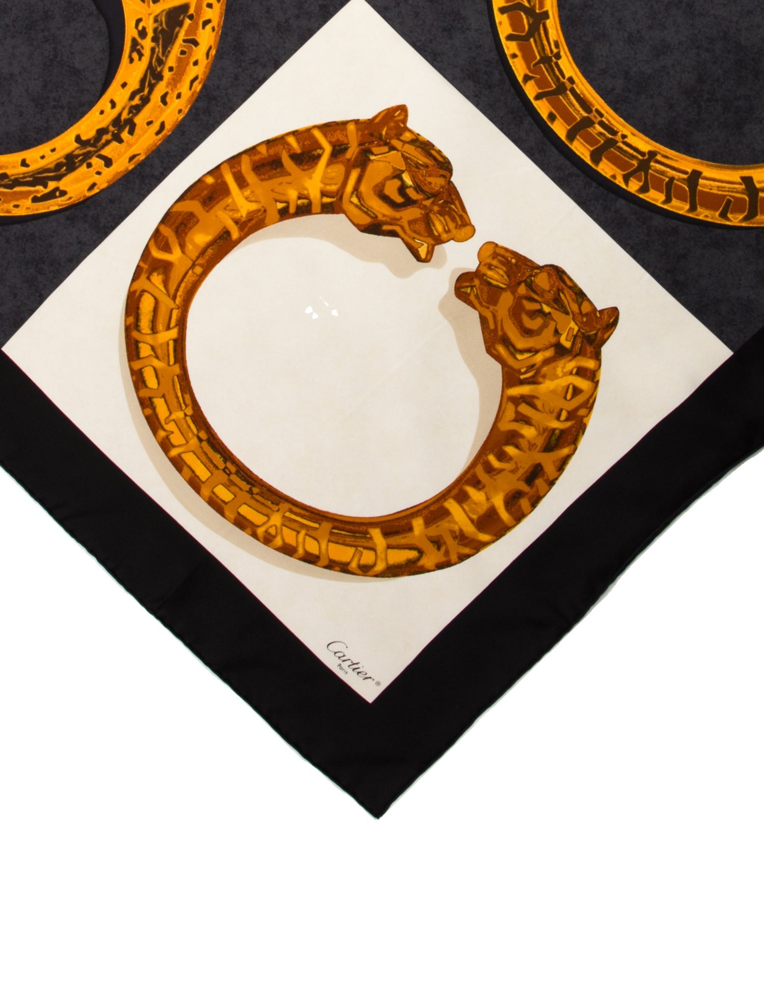 Cartier Silk Printed Scarf