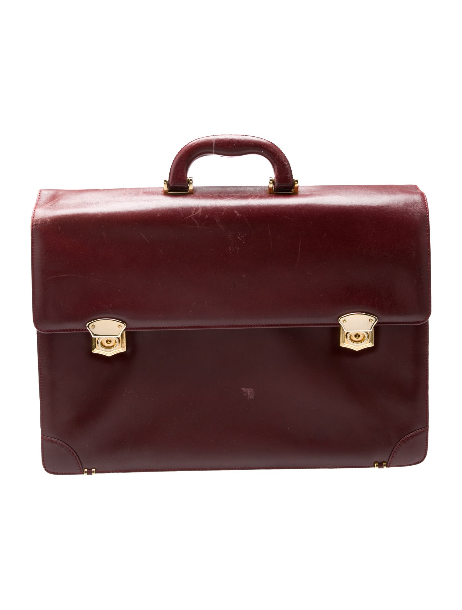 Cartier Leather Briefcase