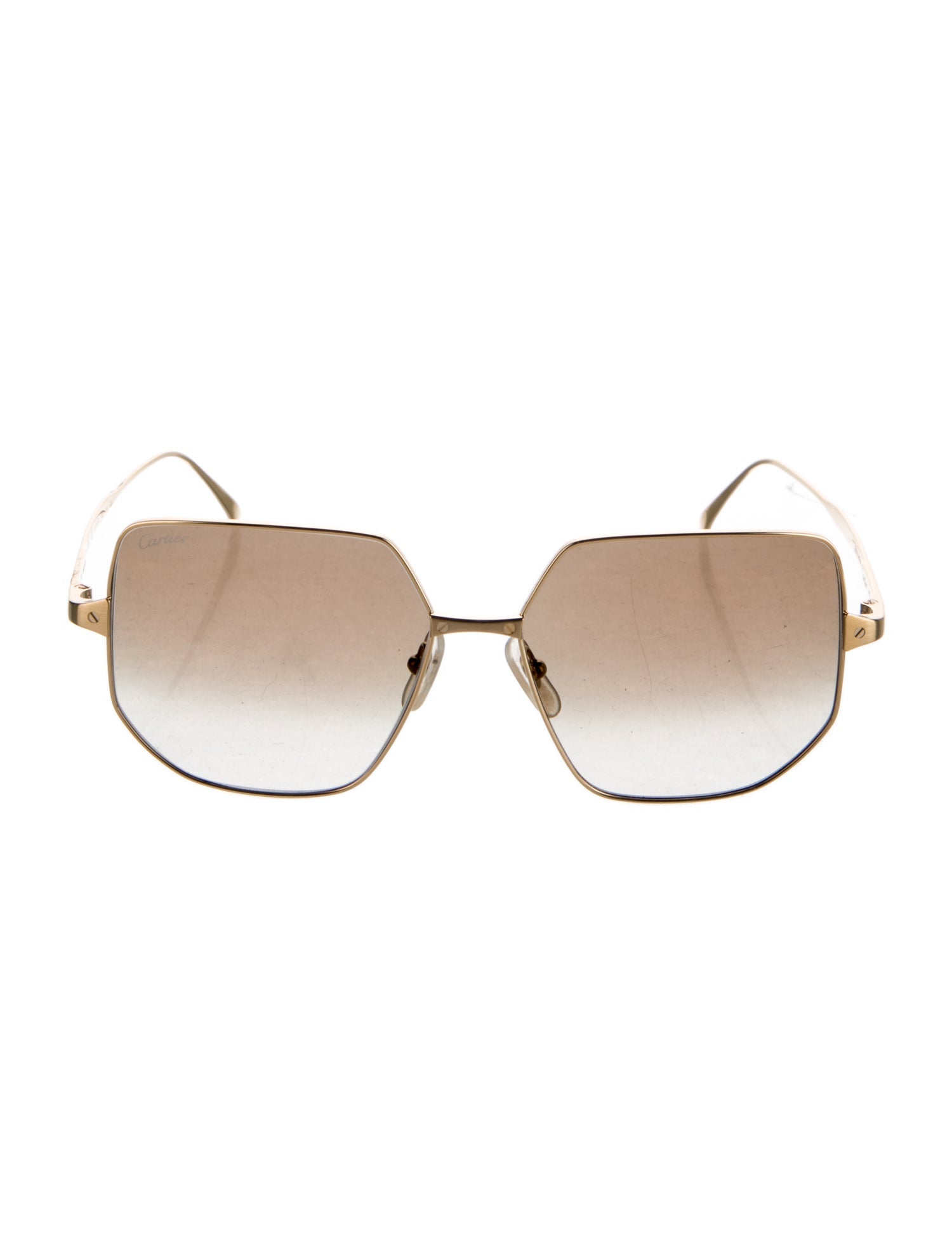Cartier Oversize Gradient Sunglasses