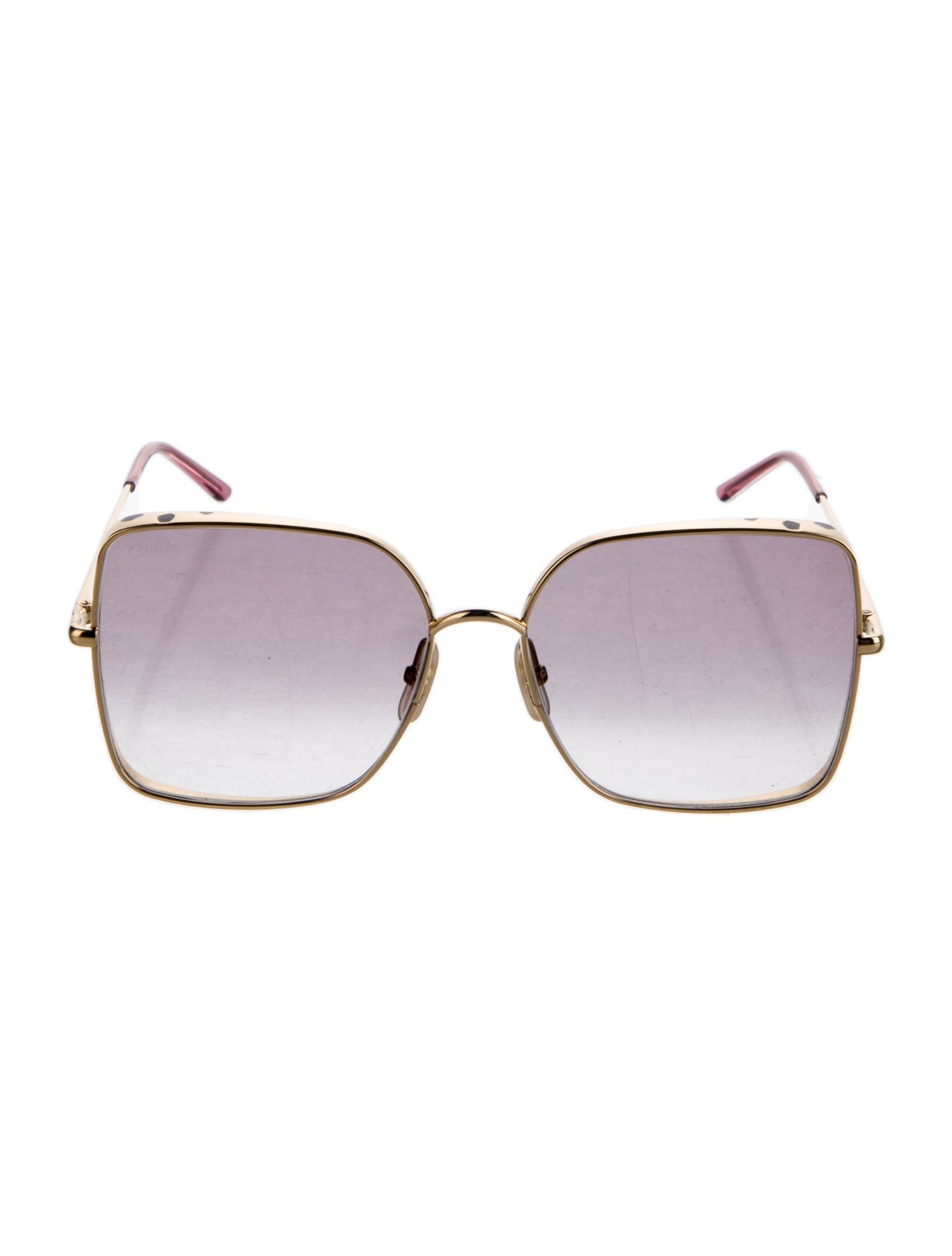Cartier Oversize Gradient Sunglasses