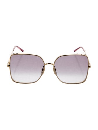 Cartier Oversize Gradient Sunglasses