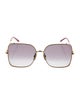 Cartier Oversize Gradient Sunglasses