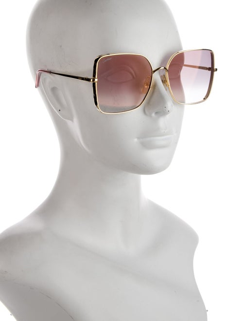 Cartier Oversize Gradient Sunglasses