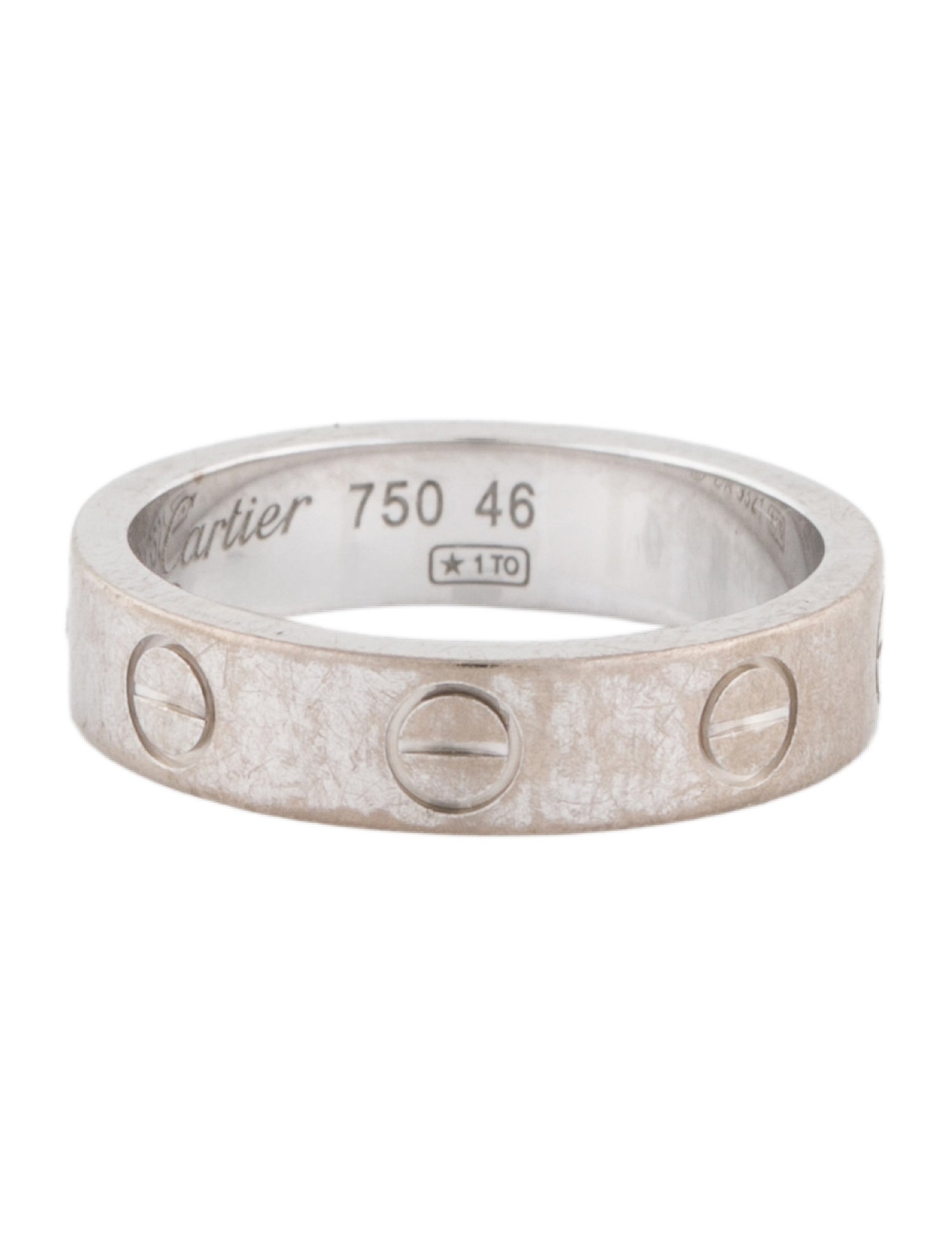 Cartier 1 Diamond LOVE Ring, Small Model