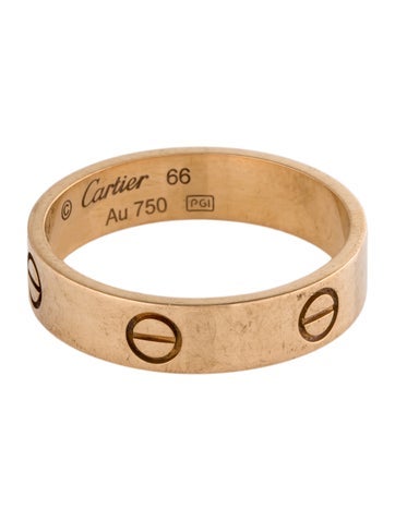 Cartier Band Love Ring, Classic Model 66 | 11.5