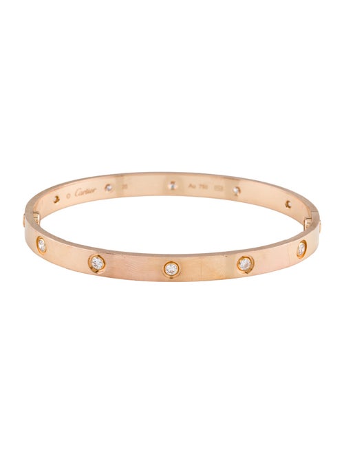Cartier 10 Diamonds Classic Model LOVE Bracelet