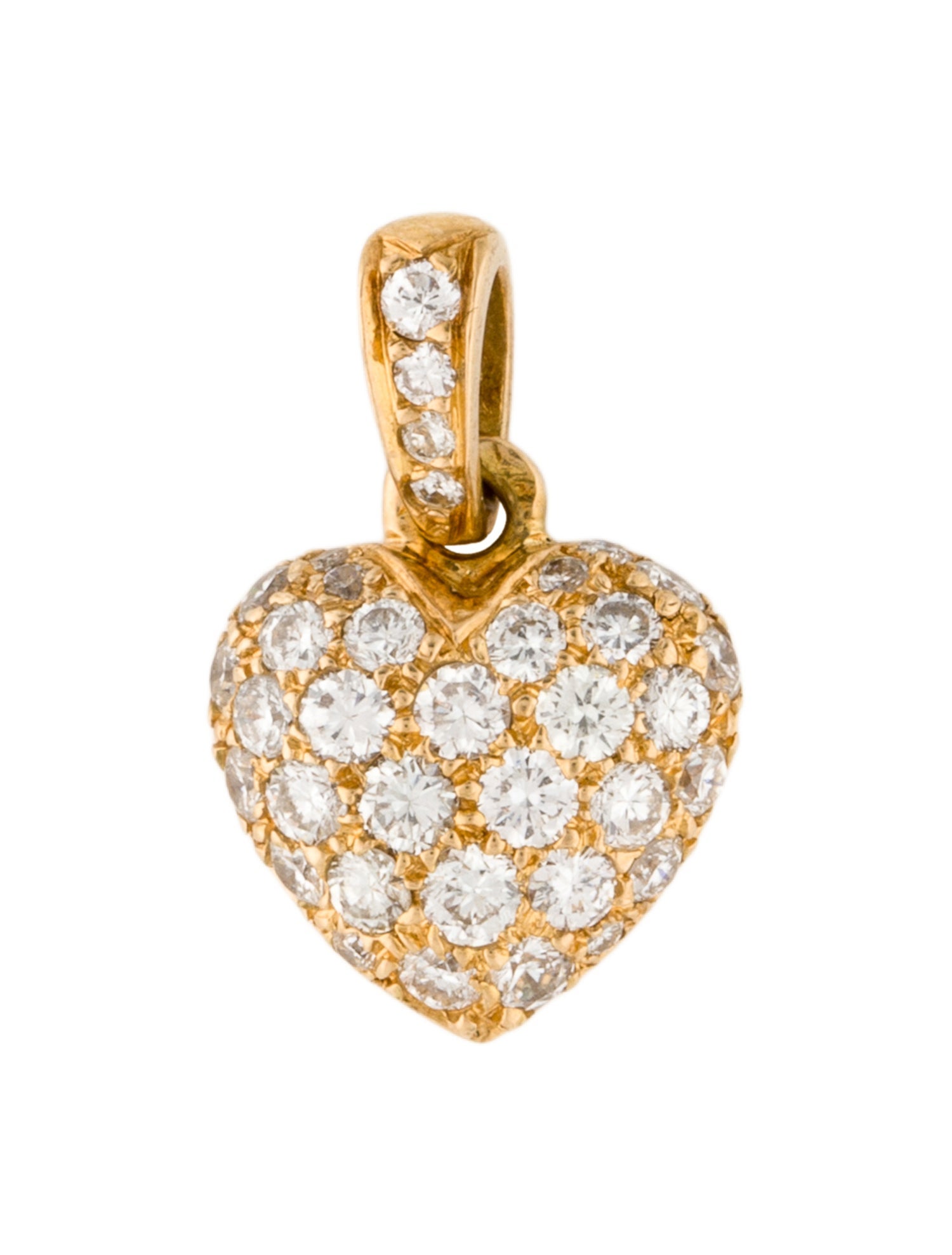 Cartier Diamond Heart Pendant