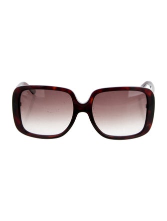 Cartier Oversize Gradient Sunglasses