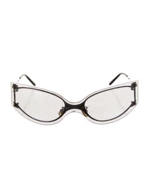 Cartier Pasha de Santos Rimless Shield Sunglasses