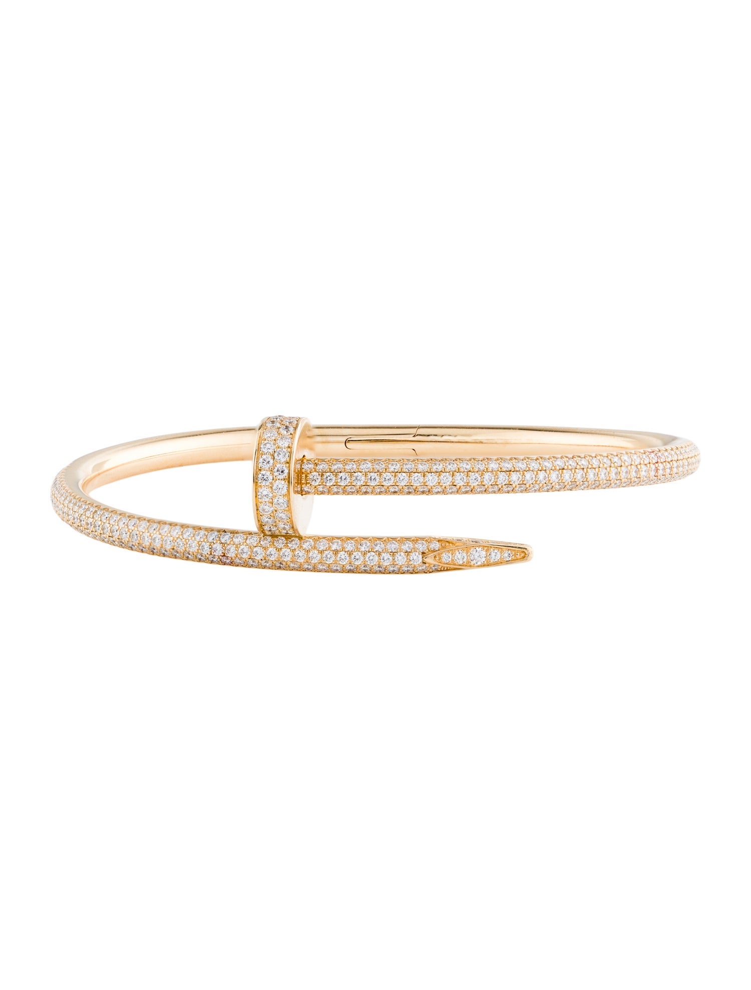 Cartier Juste Un Clou Bracelet, Classic Model, Diamonds