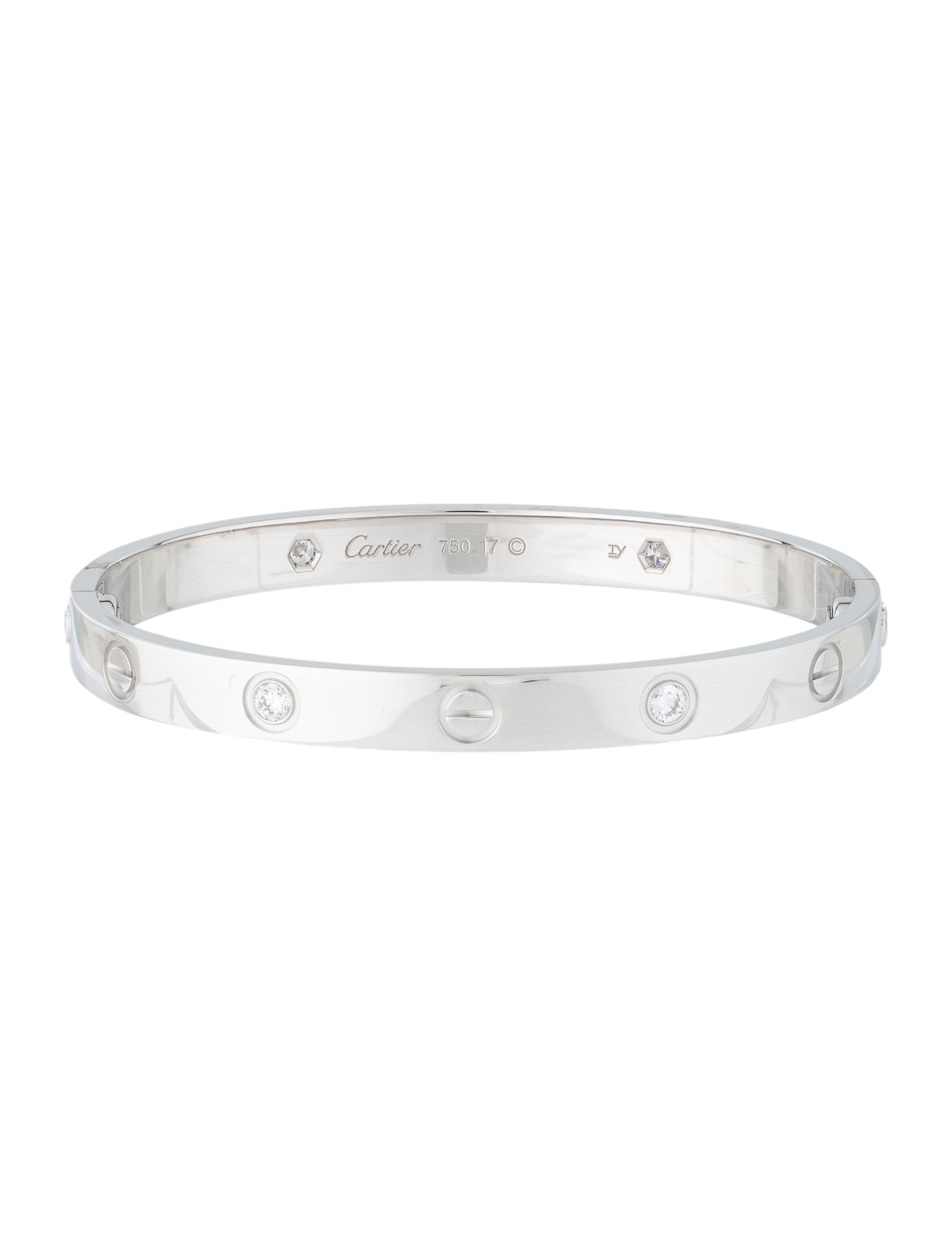Cartier LOVE Bracelet, 4 Diamond