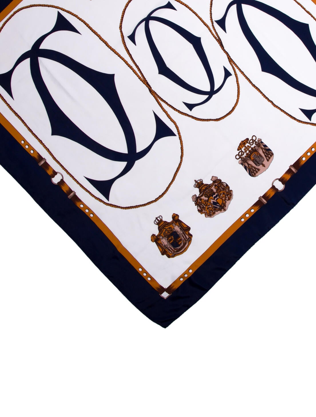 Cartier Silk Printed Scarf