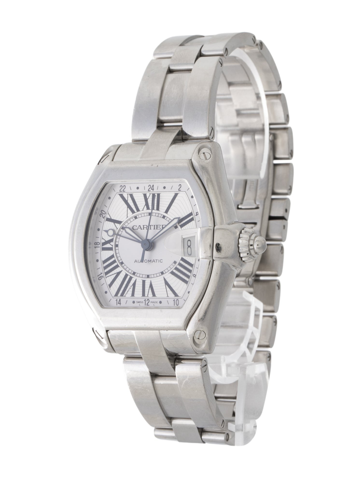 Cartier Roadster XL GMT Watch