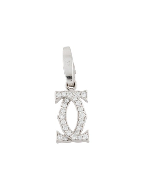 Cartier Diamond Double C Decor Charm