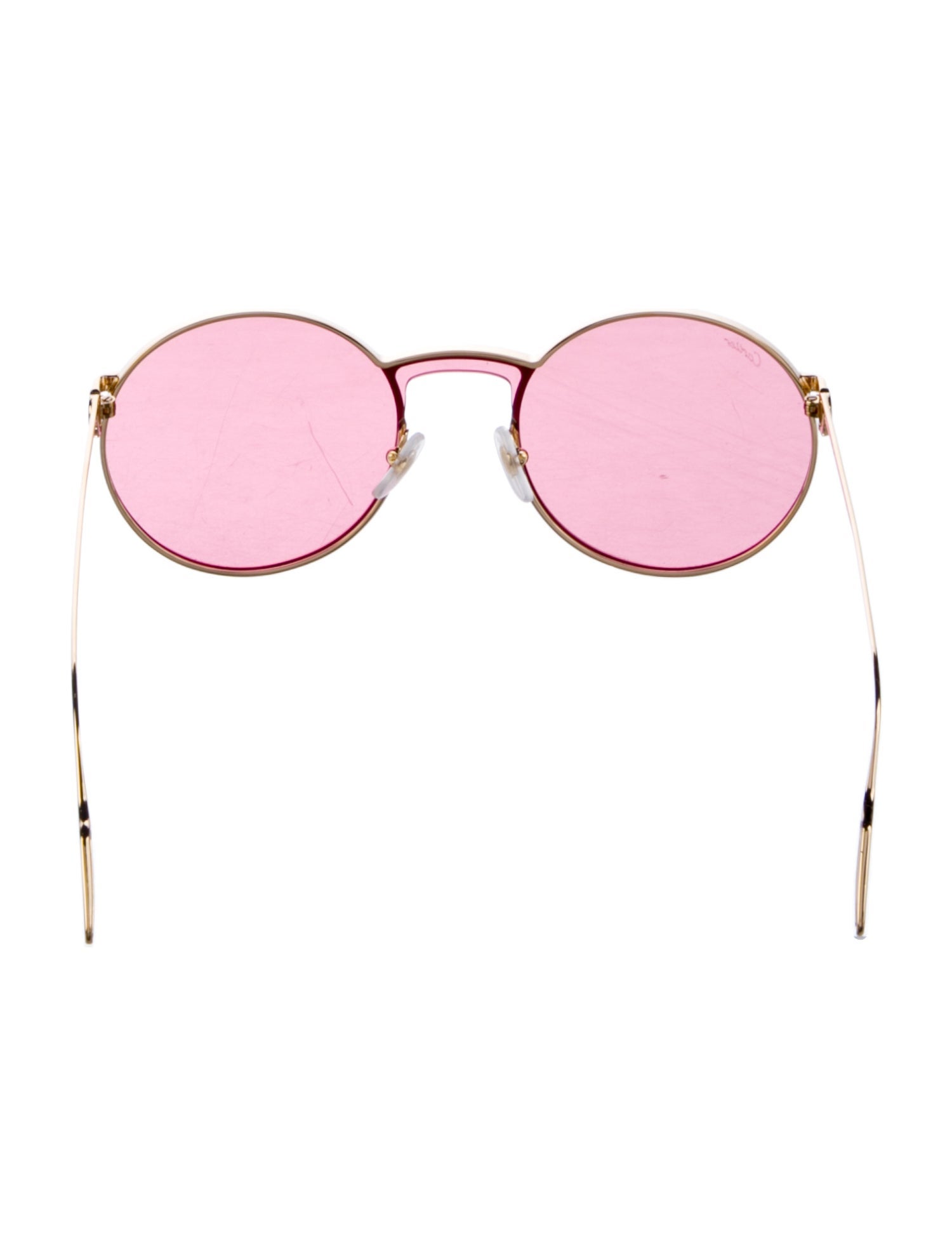 Cartier Round Tinted Sunglasses