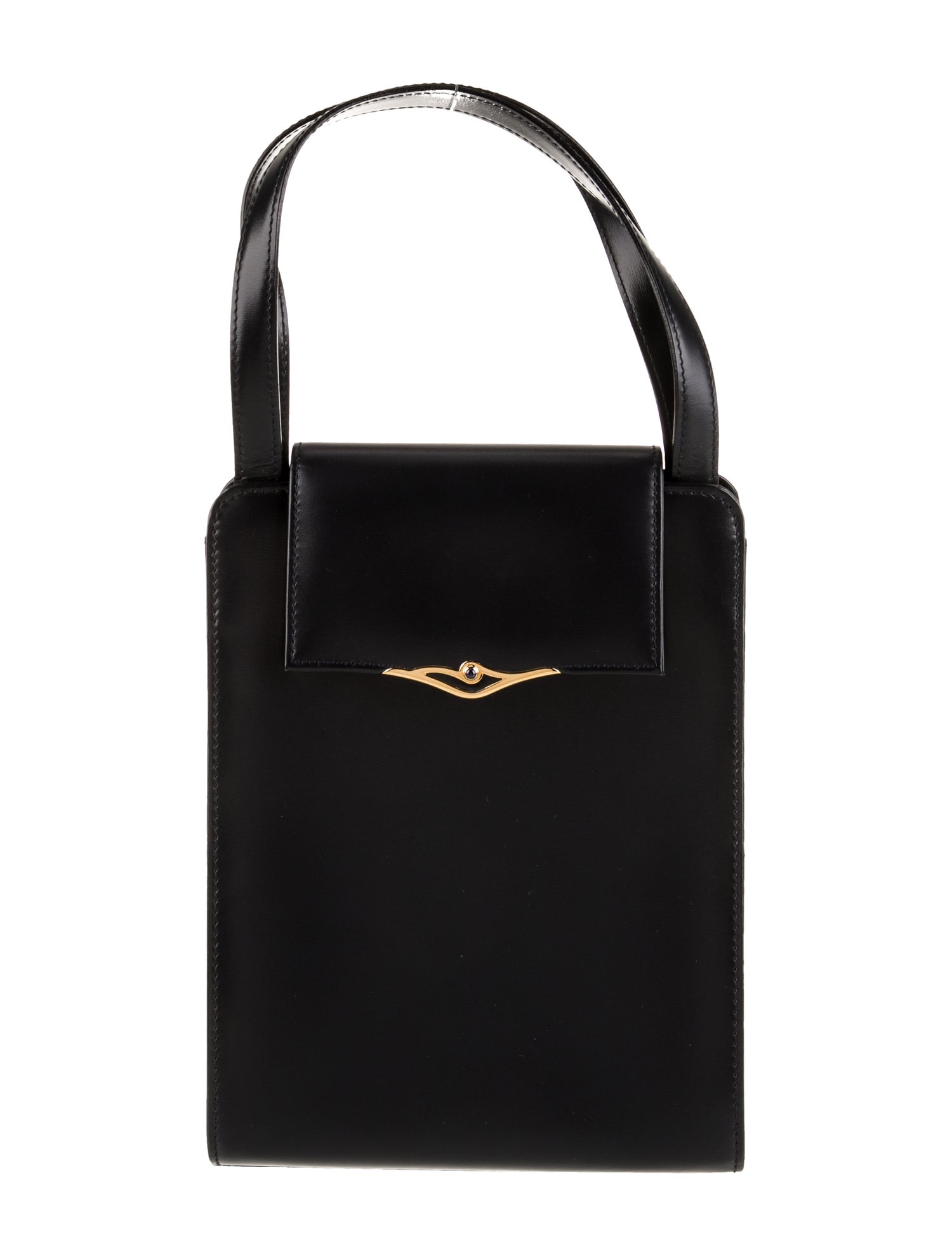 Cartier Leather Top Handle Bag