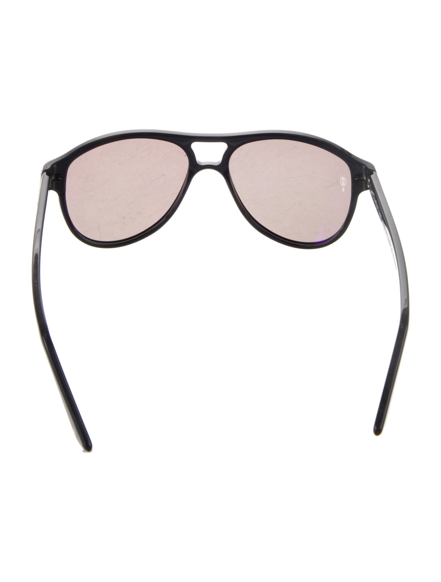 Cartier Tinted Round Sunglasses