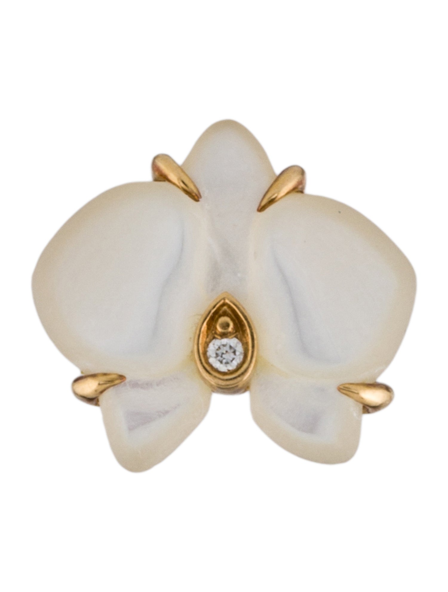 Cartier Caresse d'Orchidées Single Stud Earring