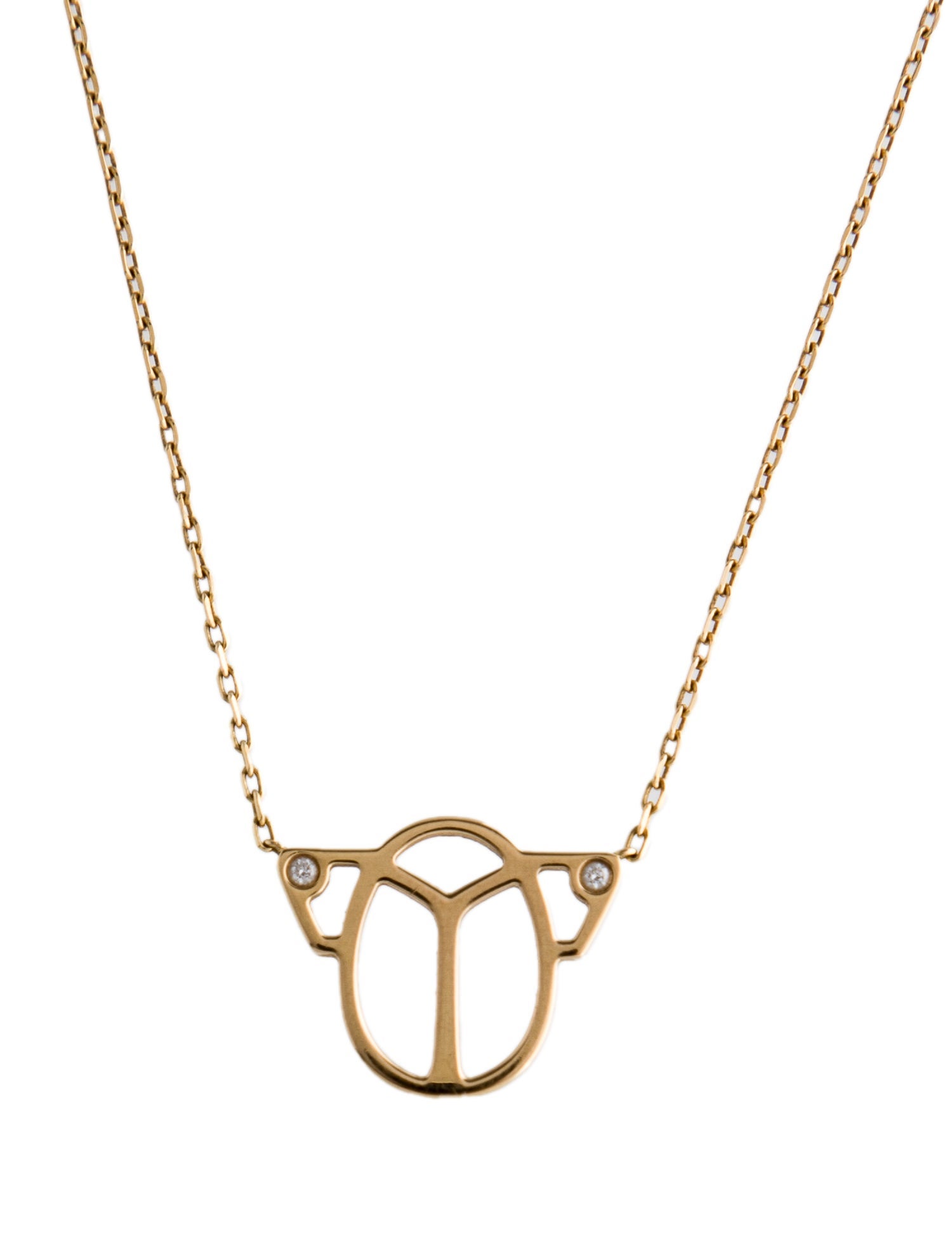 Cartier Scarab Pendant Necklace