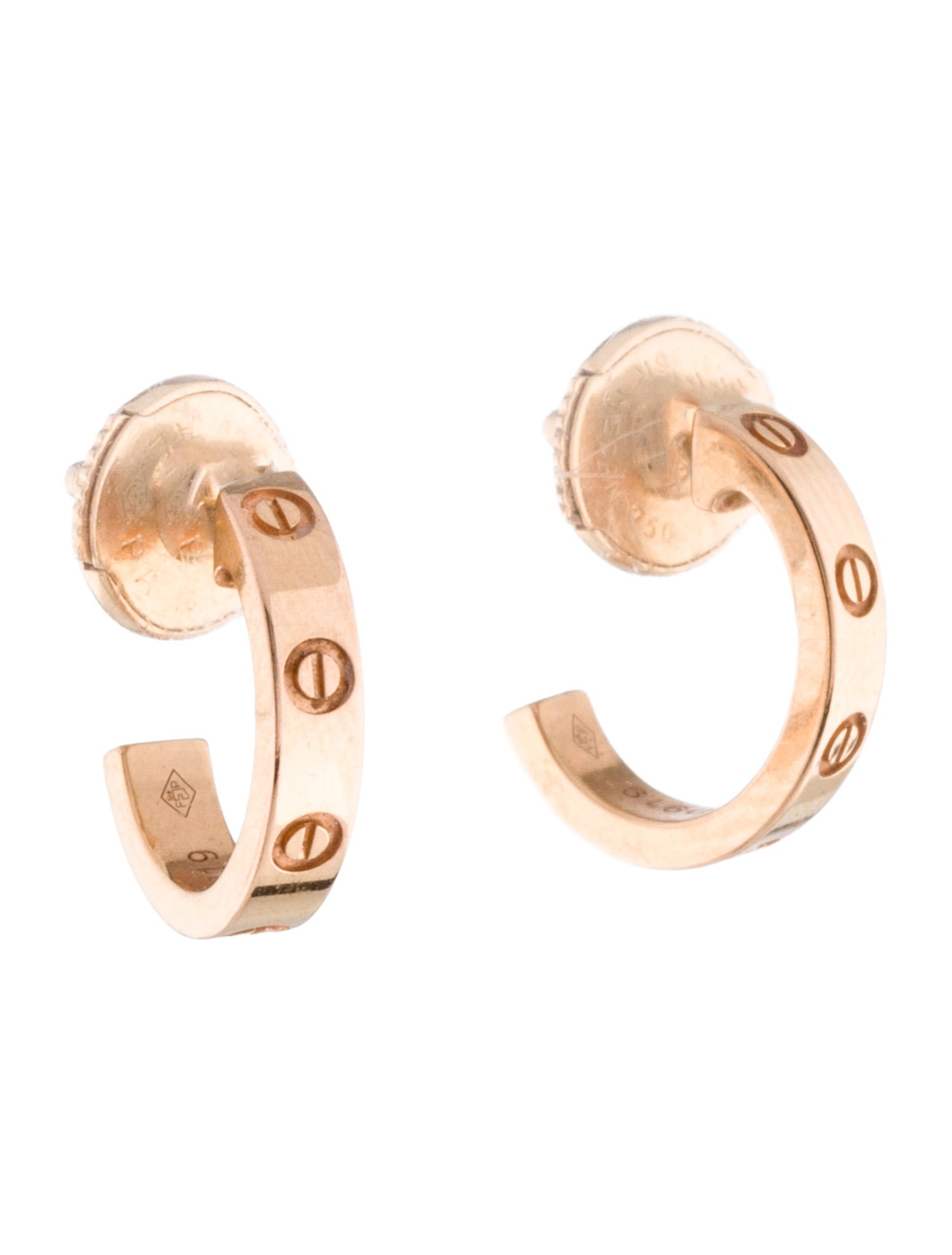 Cartier LOVE Hoop Earrings, Small Model