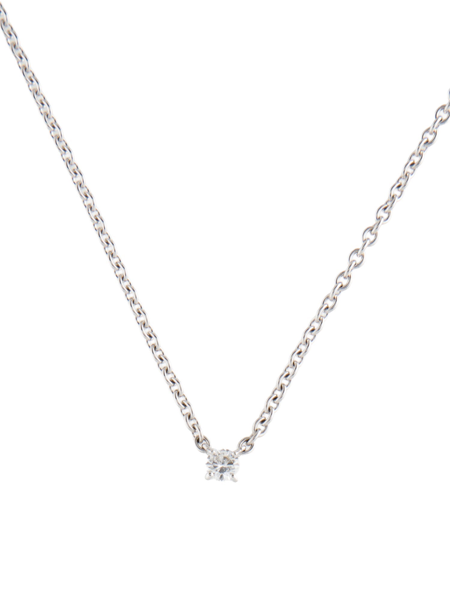 Cartier Diamond 1895 Pendant Necklace