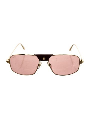 Cartier Sunglasses Signature Logo Square