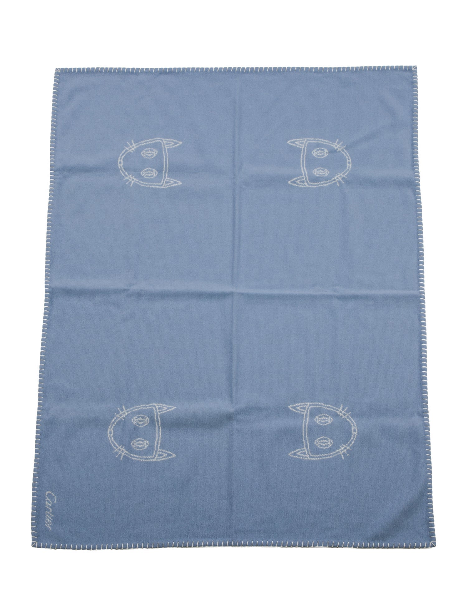 Cartier Wool Blend Throw Blanket