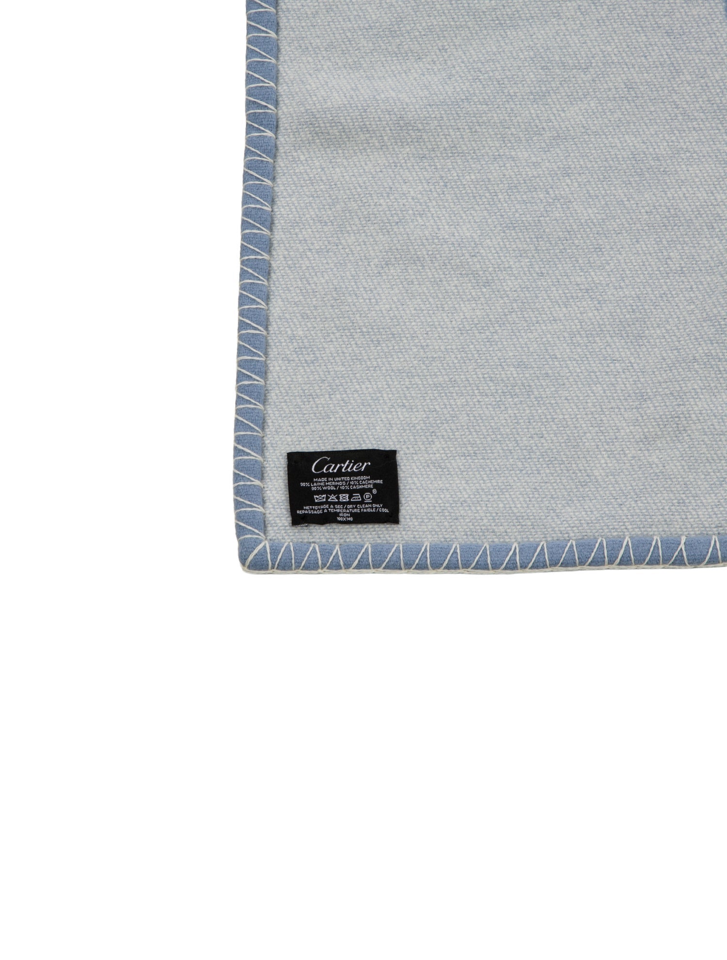 Cartier Wool Blend Throw Blanket