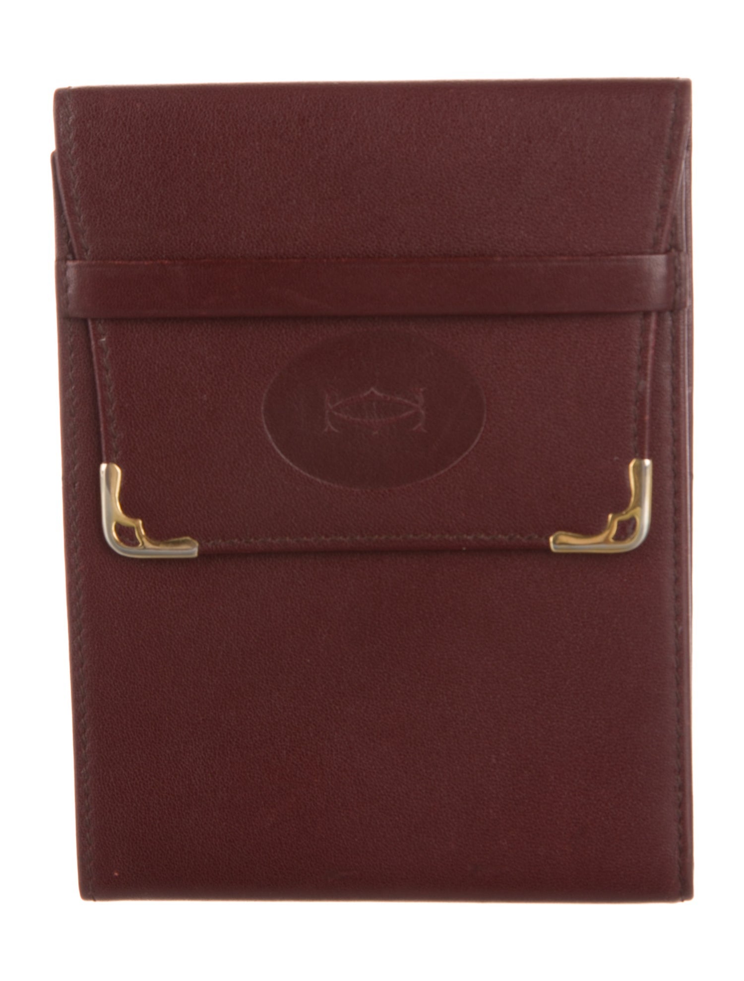 Ralph Lauren Purple Label Alligator Card Holder - Brown