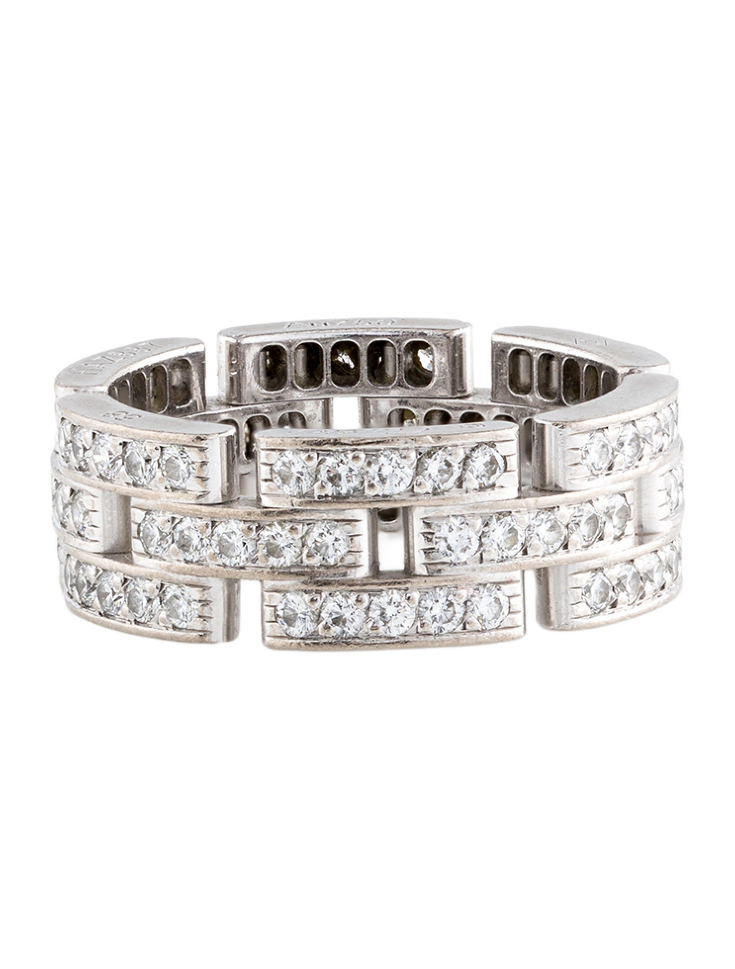 Cartier Diamond Maillon Panthère Ring