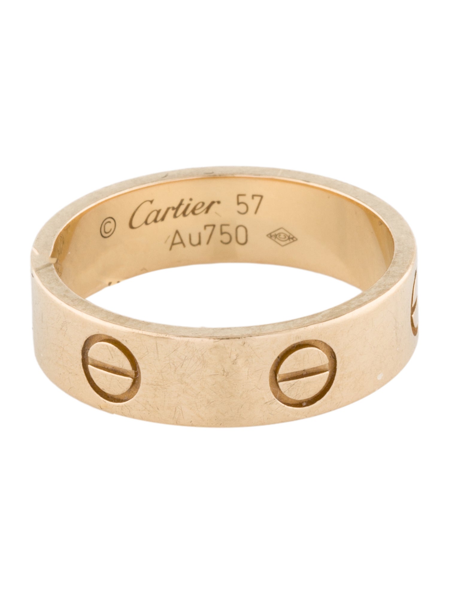 Cartier LOVE Ring, Classic Model