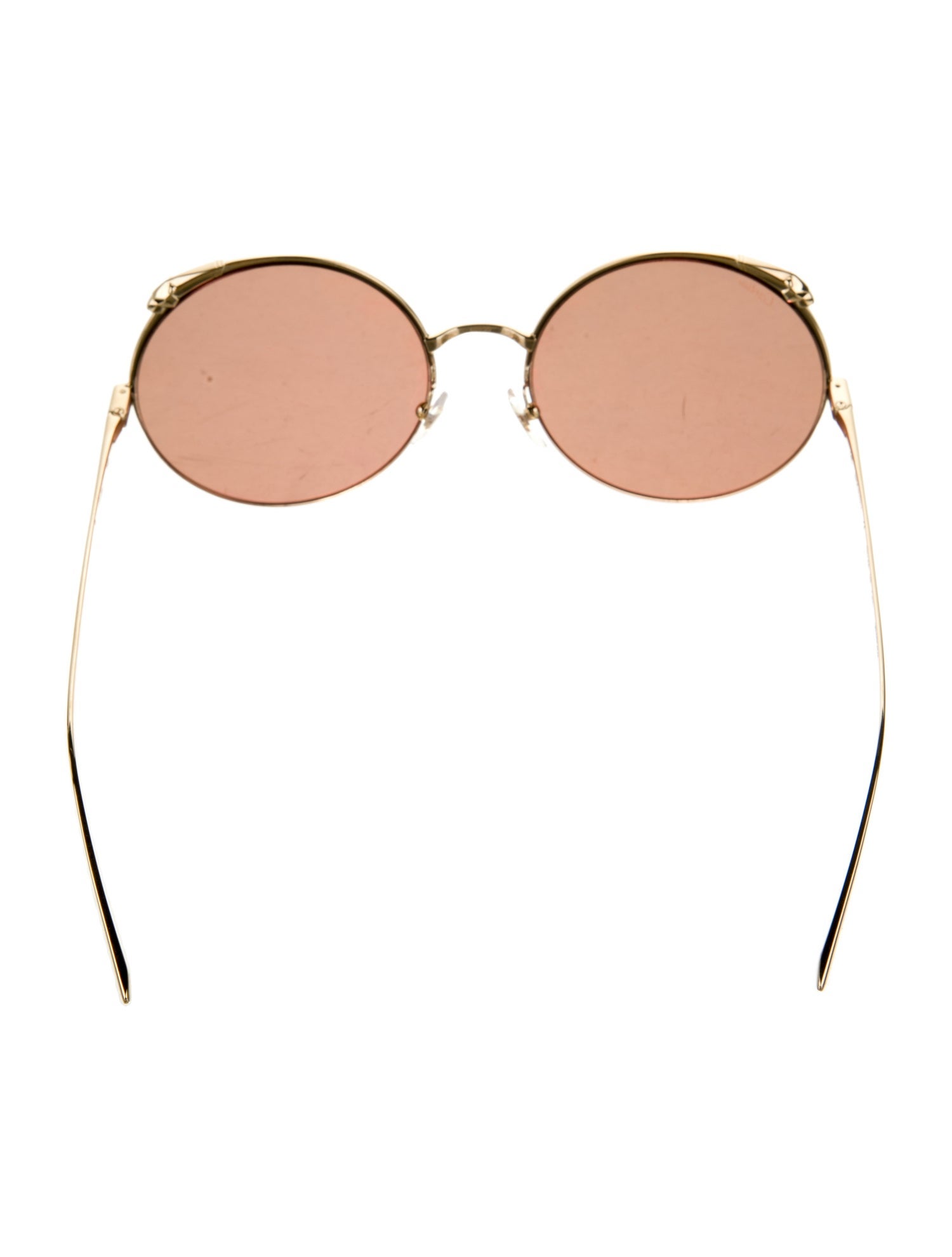 Cartier Round Mirrored Sunglasses