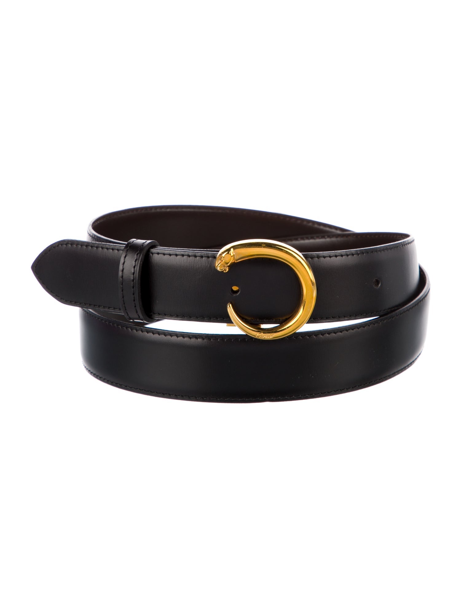 Cartier Skinny Leather Belt