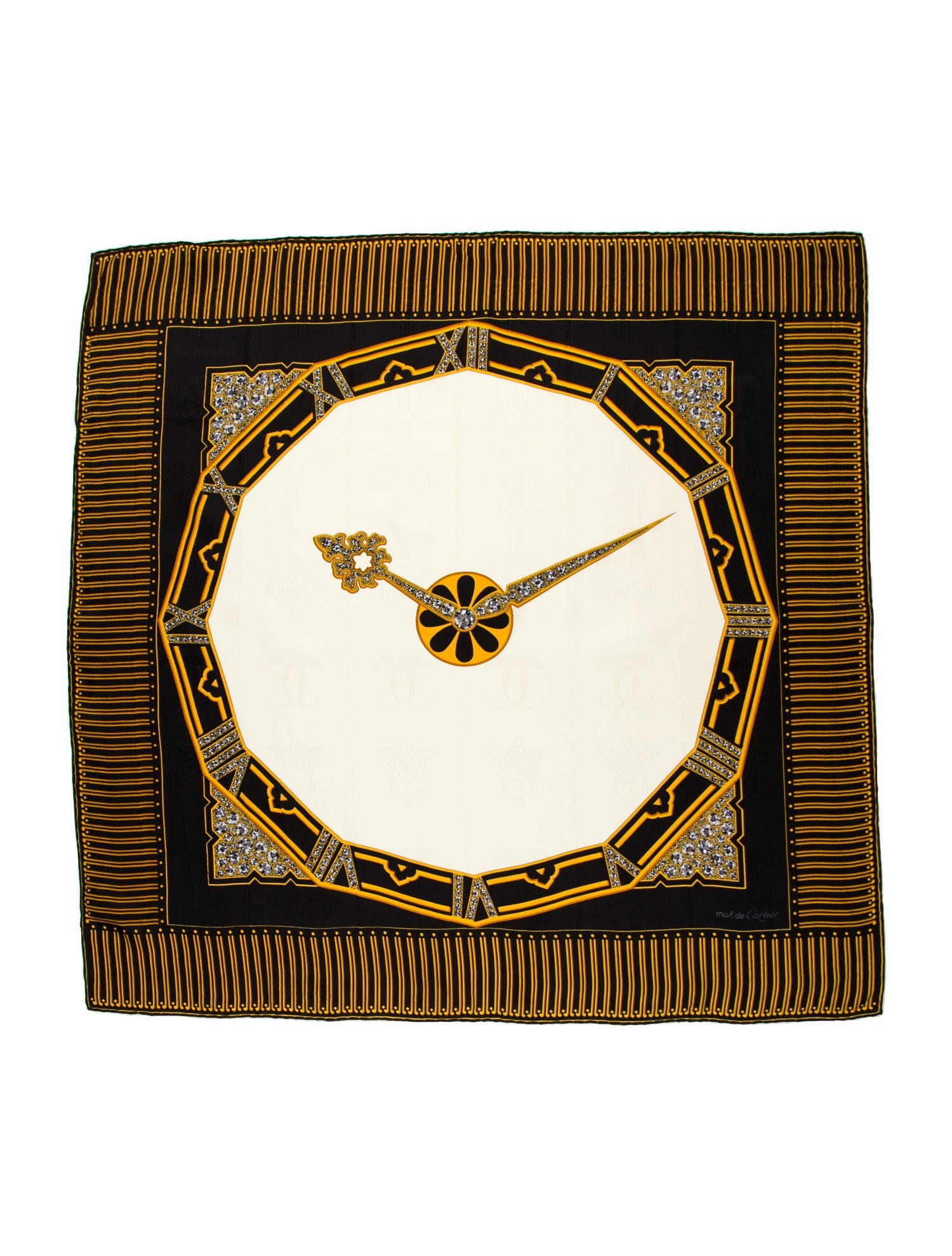 Cartier Silk Printed Scarf